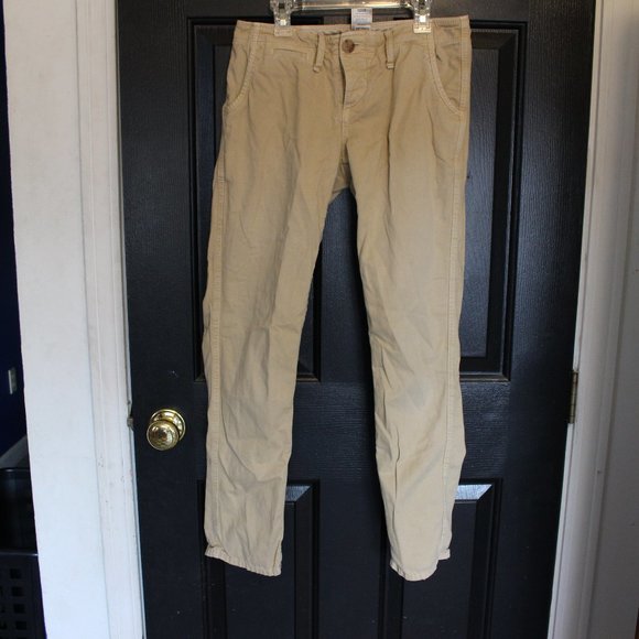 TRUE RELIGION JORDAN BOYFRIEND KHAKI PANTS SIZE 24 - Picture 3 of 7